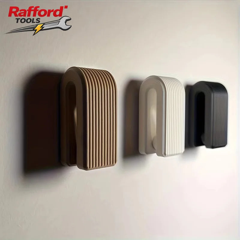 Auto-Locking Wall Mount Towel Hanger - Modern Minimalist Bathroom Accessory