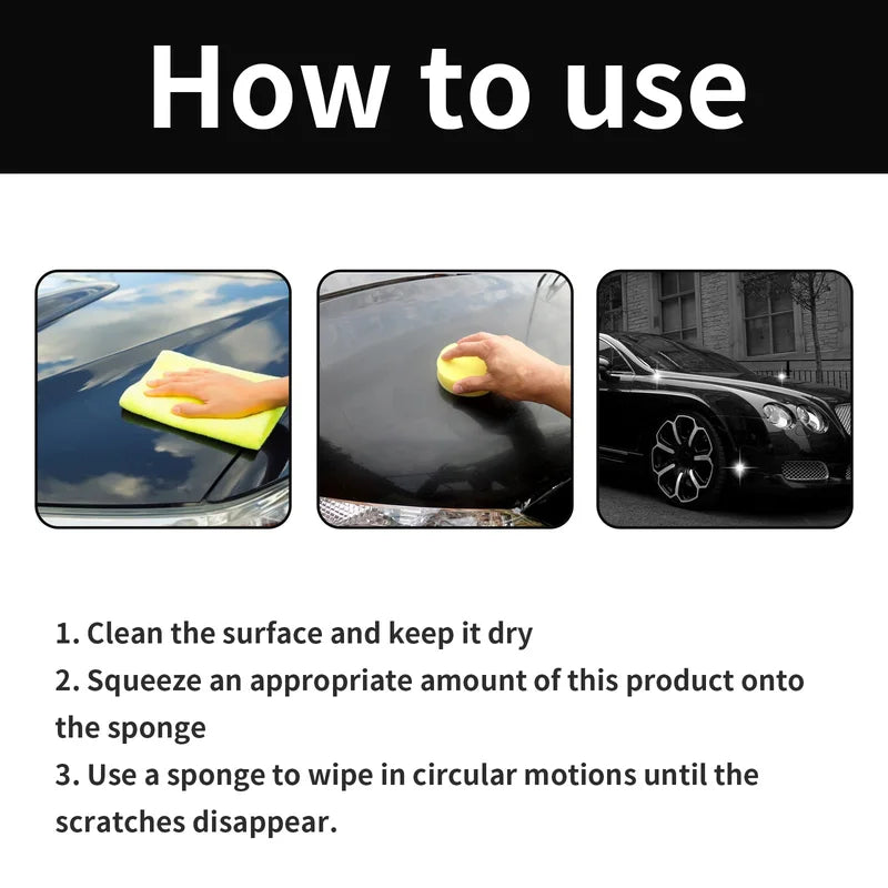 Graphene Car Scratch Repair Wax Deep Auto Paint Polish & Restore Compound