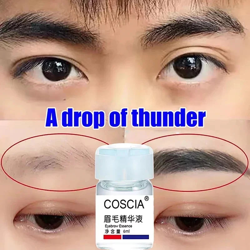Eyebrow & Eyelash Growth Serum for Men & Women - Fuller Thicker Brows & Lashes