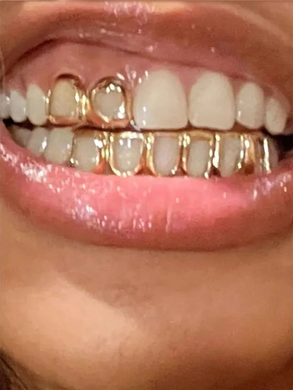 Fashion Tooth Decorations Heart & Star Design for Hip-Hop Party - All Variants