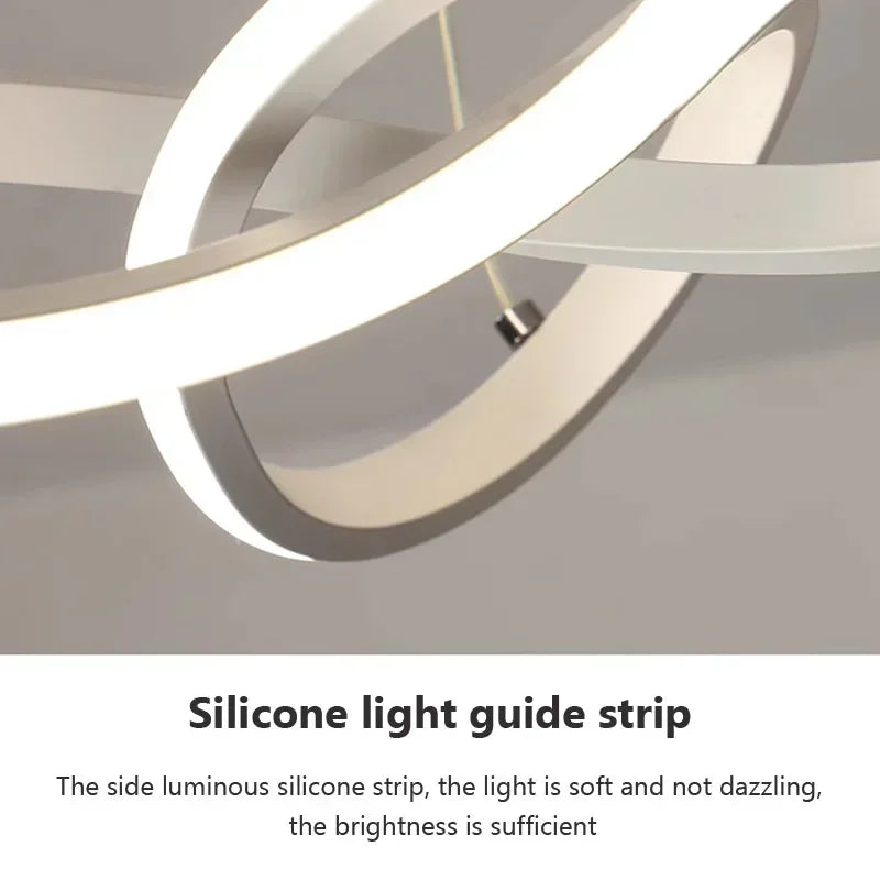 LED Ceiling Pendant Lamp for Dining Room Living Room Corridor Bedroom Modern Illumination