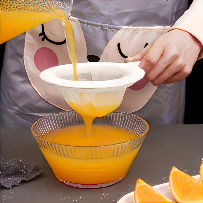 Reusable Fine Mesh Food Strainer - Kitchen Juicer, Flour & Juice Sieve