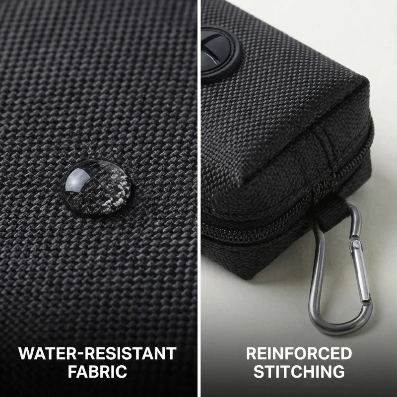 Mini Earphone Case with Clip & Organizer Pouch for AirPods, Cables, Keys