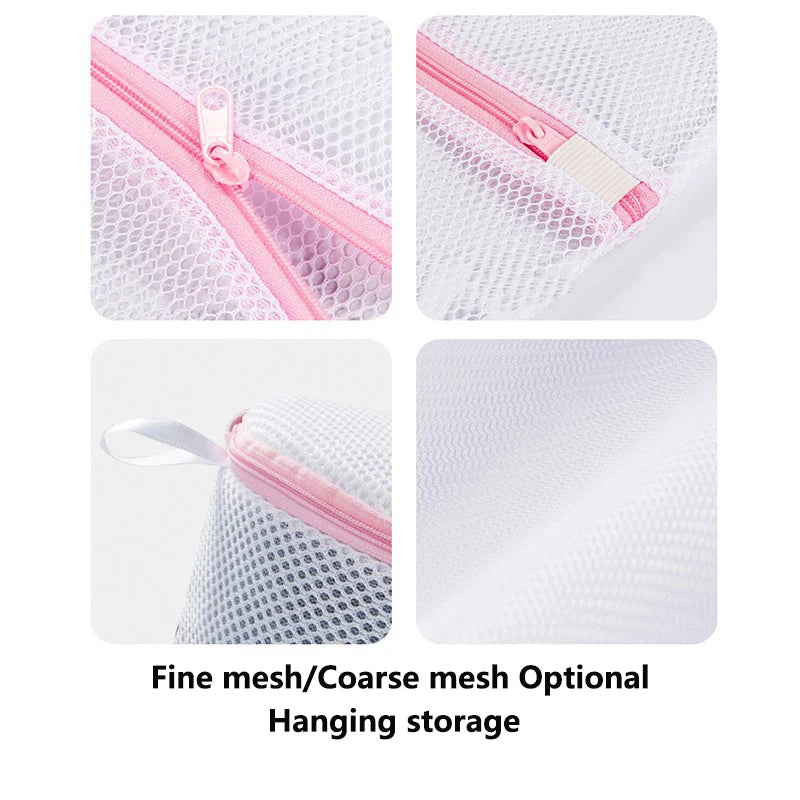Laundry Mesh Bags for Delicate Items - Anti-Deformation Wash Bags for Bras, Underwear, Jackets