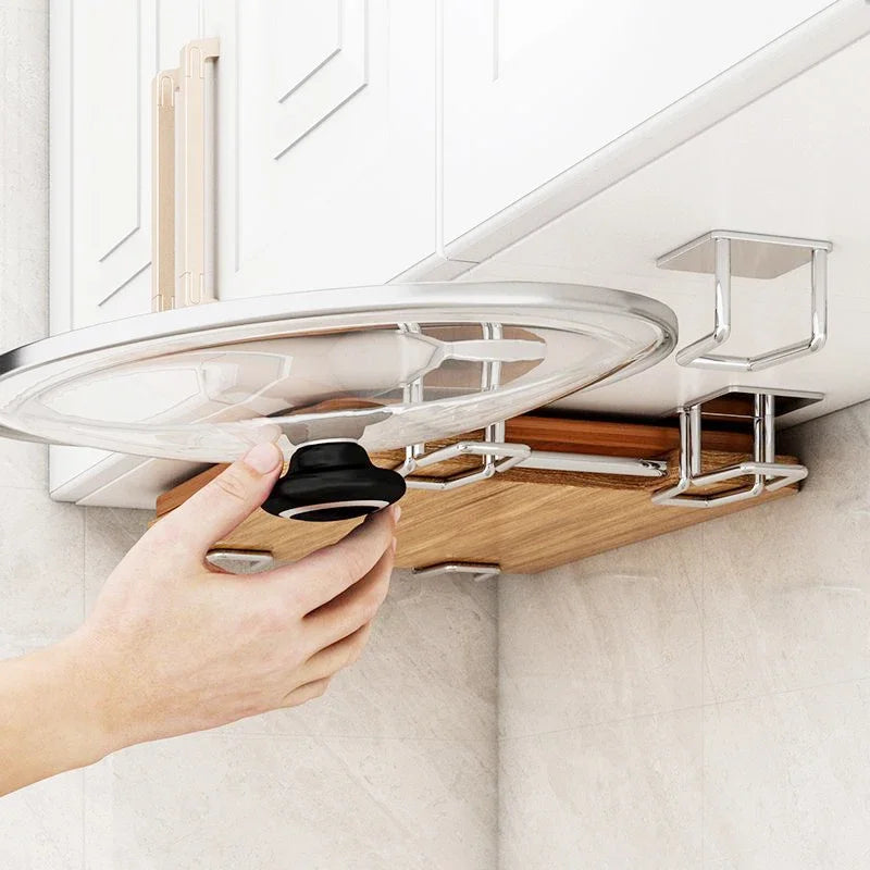 Self-Adhesive Stainless Steel Sink Sponge Holder Rack Kitchen Organizer