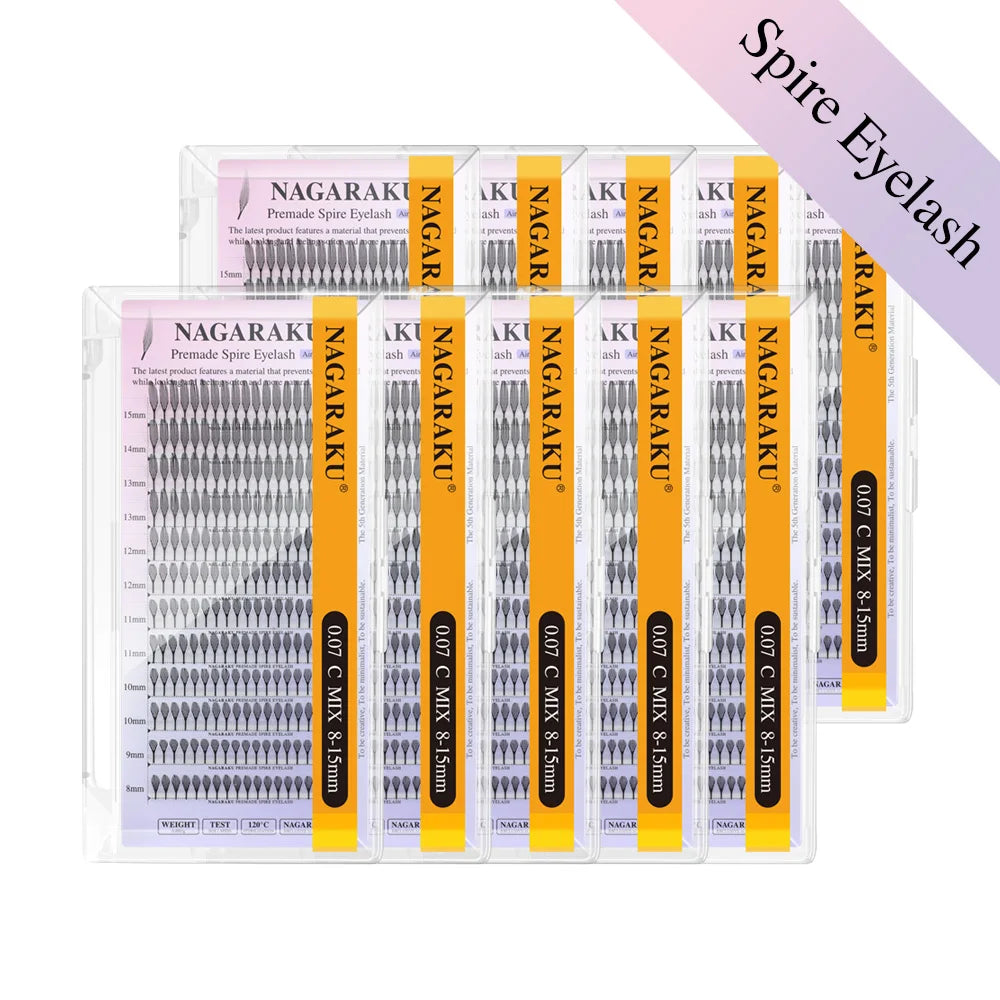 False Eyelash Extension Cases with Variants – Anime, Flutter, Soft Plume