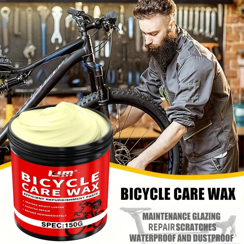 Multi-Purpose Bike Wax - Polish, Scratch Repair & Maintenance for Bicycles and Motorcycles