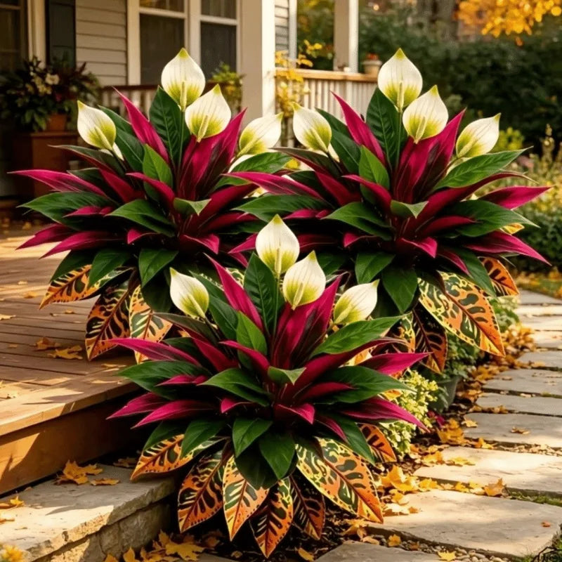 UV Resistant Artificial Dragon Blood Tree - Lifelike Fake Foliage for Indoor & Outdoor Decor