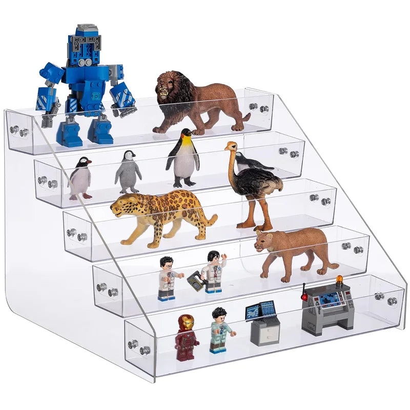 Acrylic Display Stand Organizer Shelf for Nail Polish, Makeup & Figurines