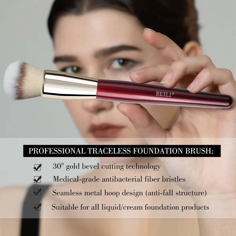 BEILI 15-Piece Professional Eyeshadow Makeup Brush Set