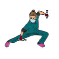Funny Doctor Nurse Enamel Brooch Pin Medical Cartoon Badge Jewelry Gift
