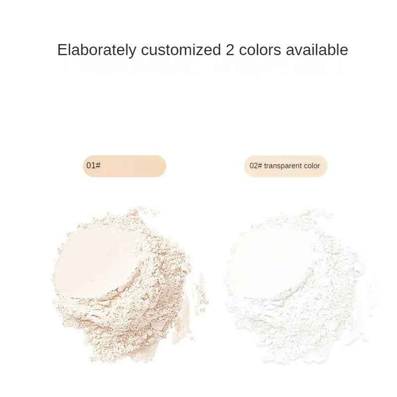 Lightweight Waterproof Face Powder - Sweat-Resistant Natural Makeup Finish