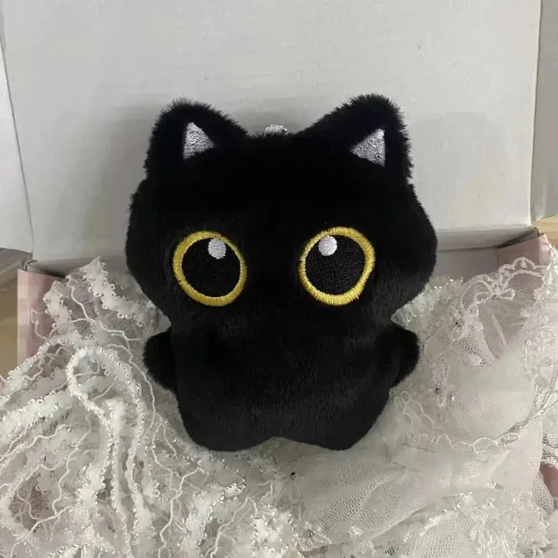 Cute Black Cat Plush Toy Doll Small Pendant Cushion for Kids & Gift