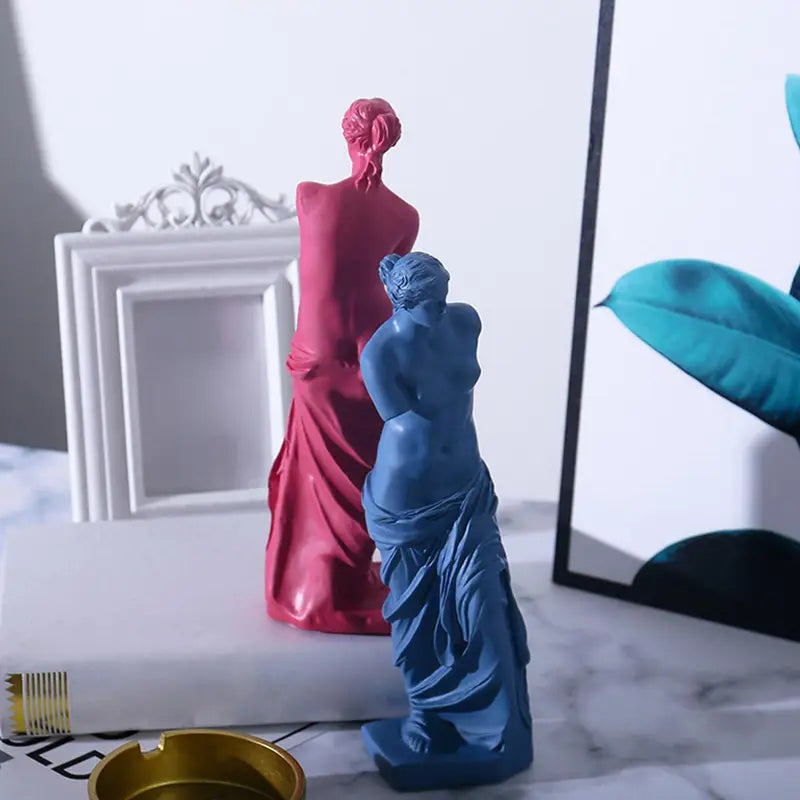 Greek Mythology Goddess Statue Home Decor Resin Sculpture for Living Room Bedroom Office