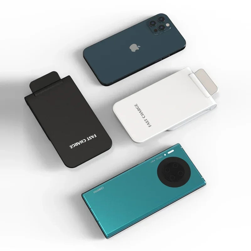 Wireless Charging Station for iPhone & Samsung - Fast Charging Stand with Dual Angles