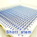 Colored Premade Volume Lash Fans 5D Short Stem D Curl 8-15mm Fluffy Eyelash Extensions