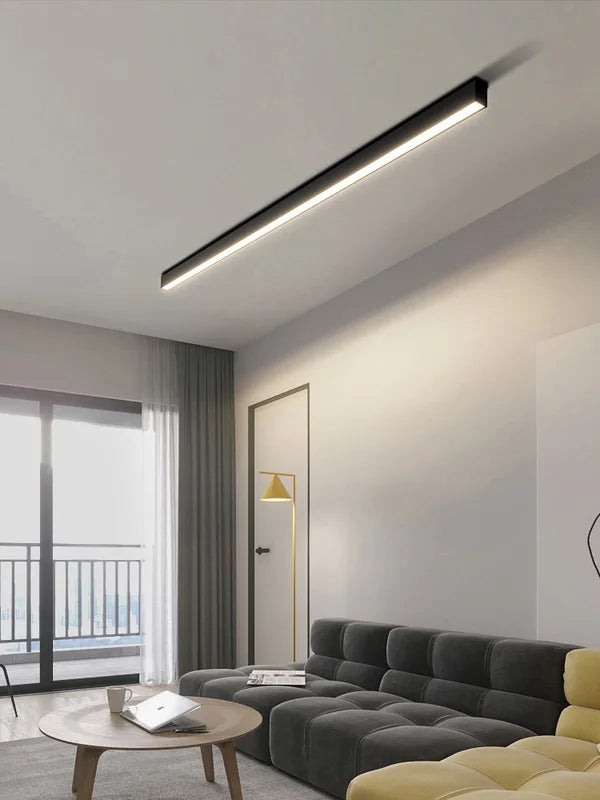 Modern Surface Mounted LED Ceiling Light for Living Room Bedroom Kitchen | Minimalist Aisle Lamp