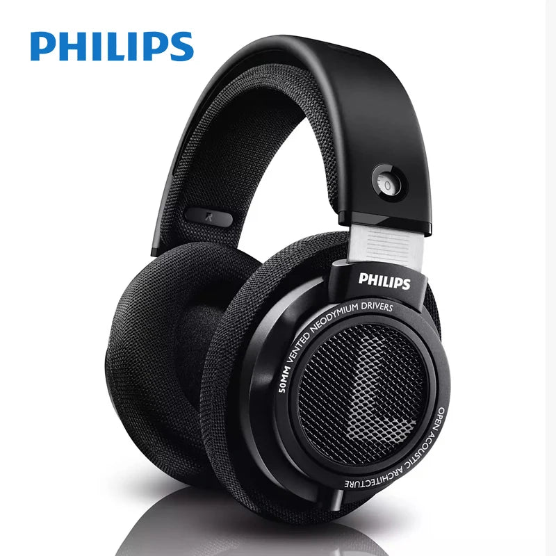 Wired Gaming Headphones with 3.5mm & 6.3mm Connectors, HiFi Stereo Sound, Portable Carrying Bag