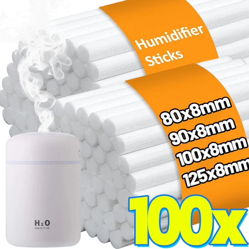 Cotton Swab Stick for Humidifier Filter Replacement - Aromatherapy Diffuser Mist Maker