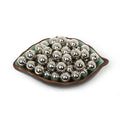 Assorted Round Bead Spacer Set for Jewelry Making - Gold & Silver Finish