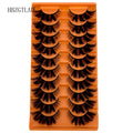 3D Mink Eyelashes Wispy Full Strip False Lashes Natural Short Makeup