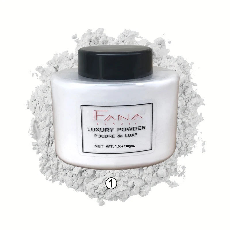 Luxury Long-Lasting Waterproof Setting Powder with Oil Control - Multiple Colors