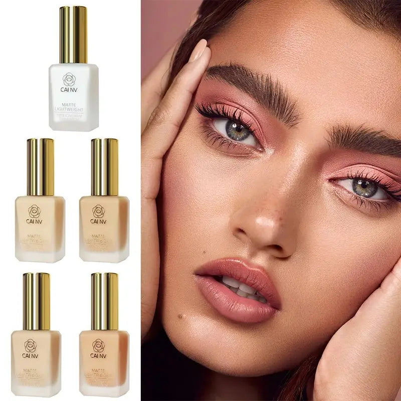 Long Lasting Liquid Foundation with Oil Control - 30ml Makeup Base