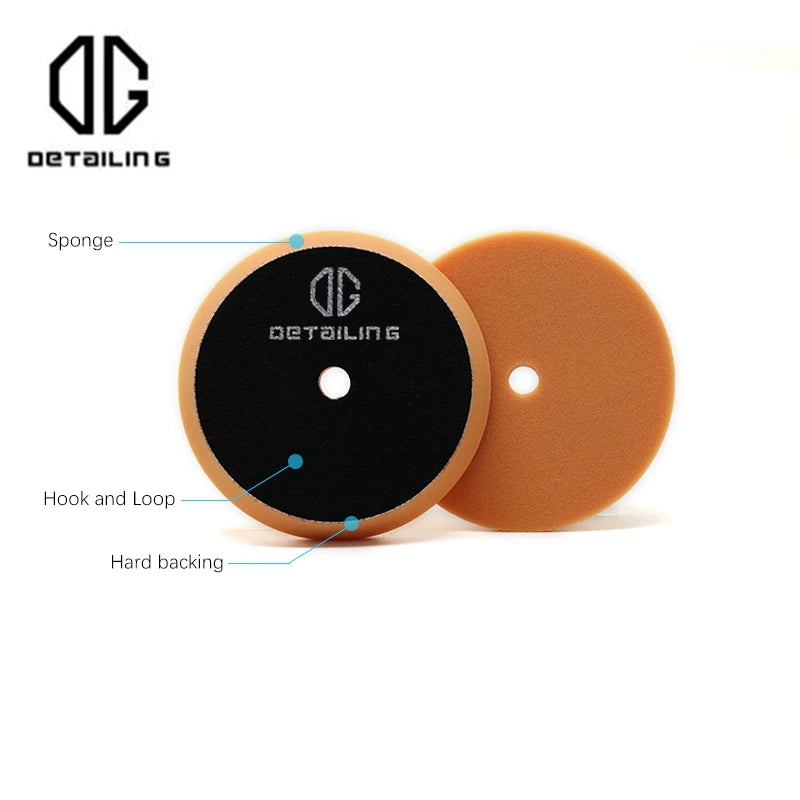 Car Polishing Foam Pads Set - 3/5/6 Inch Dual Action & Rotary Buffing Pads