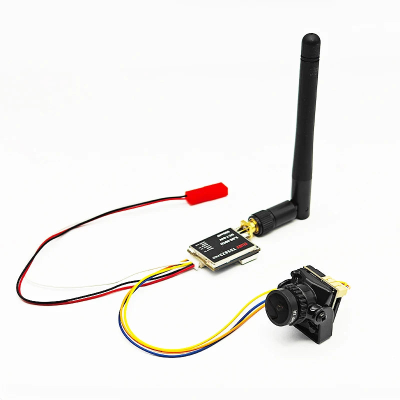 FPV Transmitter and CMOS Camera Set for RC Racing Drones - 200mW/600mW 5.8GHz