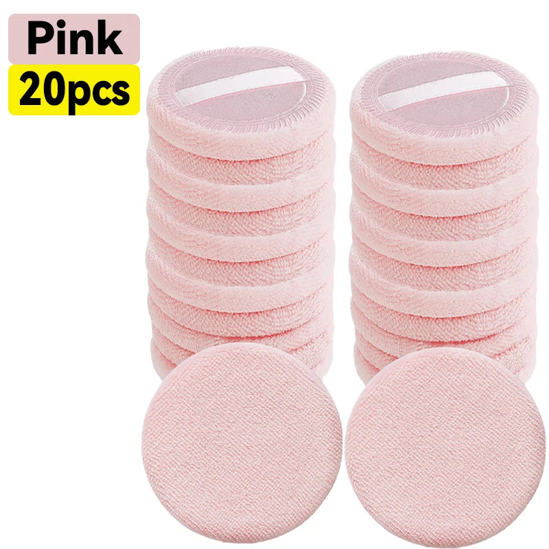 10-50pcs Makeup Sponge Set Soft Cotton Powder Puffs for Foundation & Loose Powder