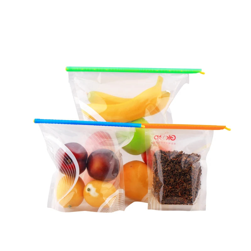 Reusable Food Bag Sealing Clips Set - Moisture-Proof Snack & Food Preservation