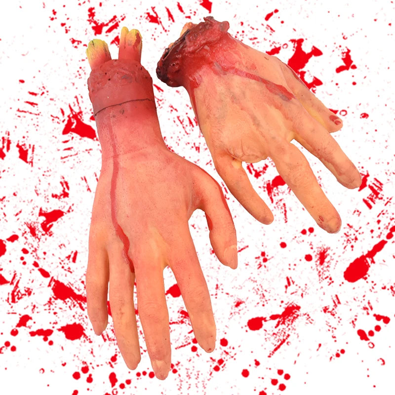 Halloween Bloody Fake Human Organ and Body Part Props for Party Decor