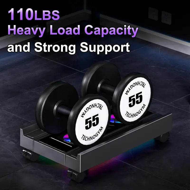 Adjustable CPU Holder Stand with RGB Cooler Fan for Desktop Computer Tower