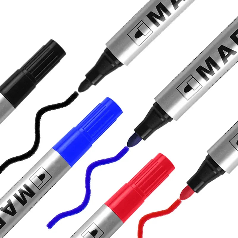 Waterproof Permanent Paint Marker Pen - Quick Drying, Oily Surface Suitable for Tyre and Signature Use