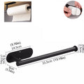 Kitchen Paper Towel Holder Dispenser with Adhesive Mount - Bathroom & Kitchen Organizer