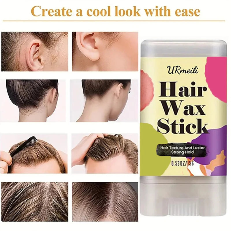 Strong Hold Hair Wax Stick for Styling & Neat Hair - Non-Greasy Pomade