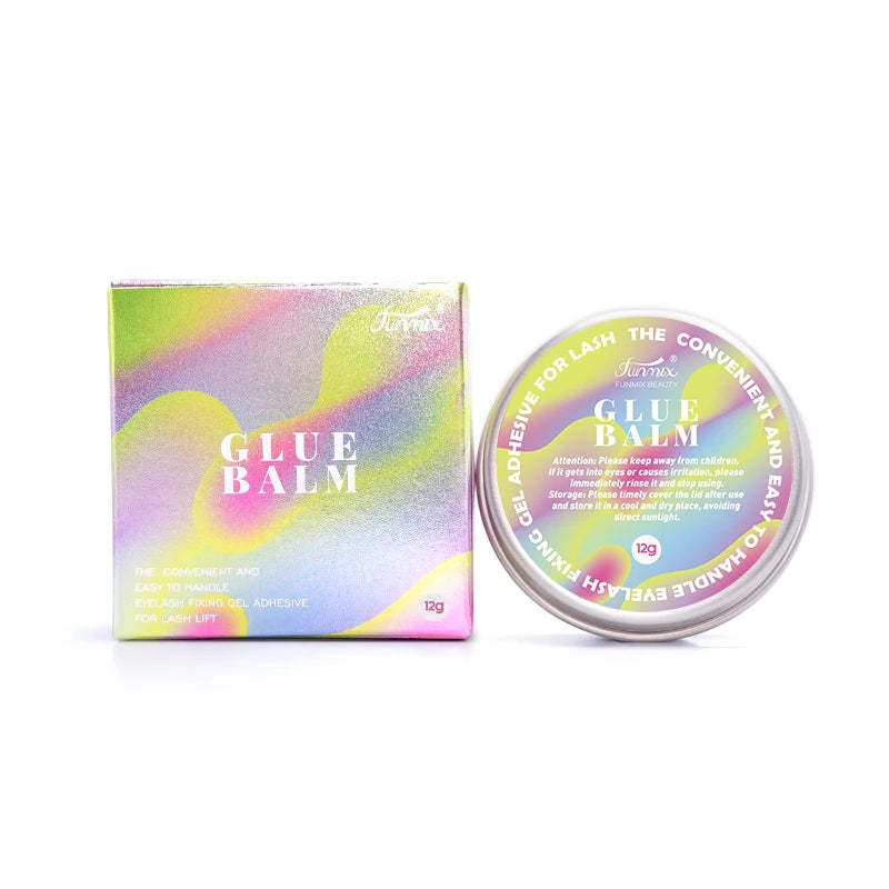 Waterproof Lash Lift Glue Balm 12g Fast Fixing Eyelash & Eyebrow Adhesive