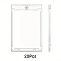 Magnetic Card Holder for Trading Cards - U-V Protectors Hard Plastic with One Touch Design