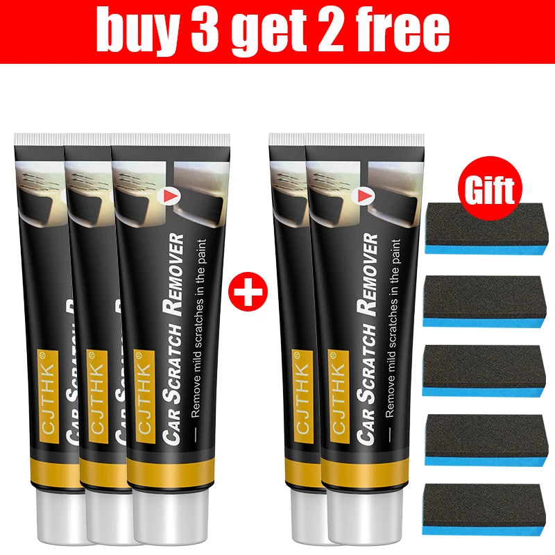 Car Scratch Remover Paint Care Kit - Auto Swirl & Scratch Repair Polishing