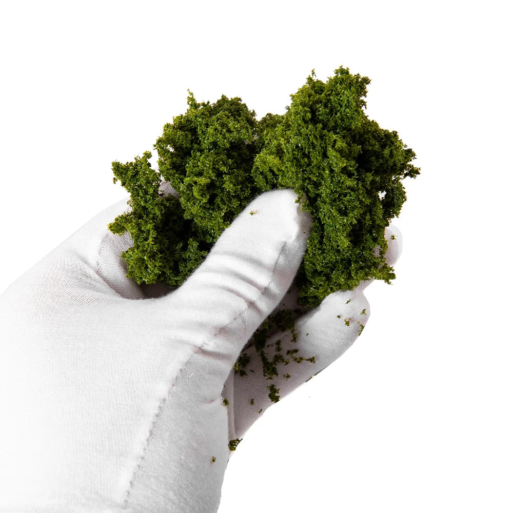 HO Scale Miniature Shrubs Bushes for Model Railway Dioramas - Various Colors