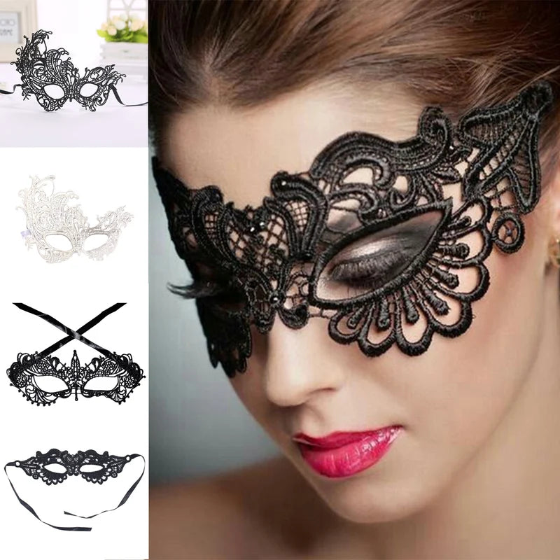 Elegant Lace Mask for Parties and Events - Carnival, Masquerade, Wedding Accessory