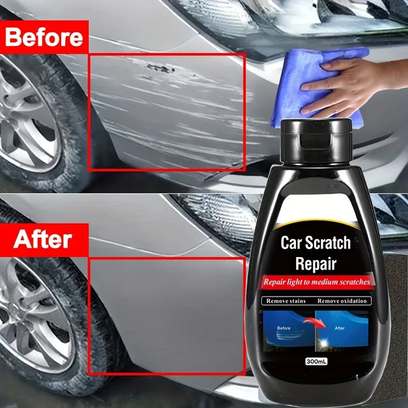 Car Scratch Remover Polish Kit - Auto Body Scratch Repair & Swirl Remover