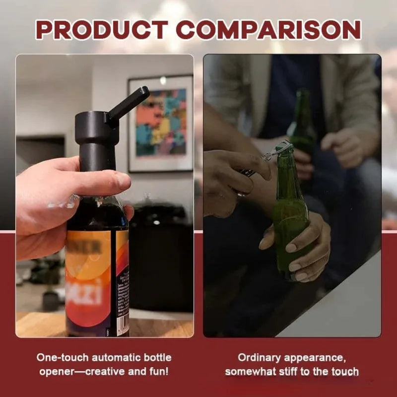 Funny Catapult Bottle Opener - Portable Bar Tool for Home & Parties