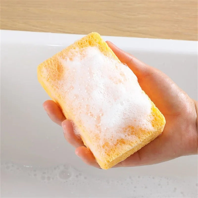Kitchen Melamine Sponge Eraser for Dishware & Cooktop Cleaning - Multi-Color