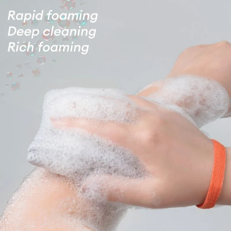 Foaming Bath Mesh Sponge Set - Exfoliating Loofah for Shower & Body Wash