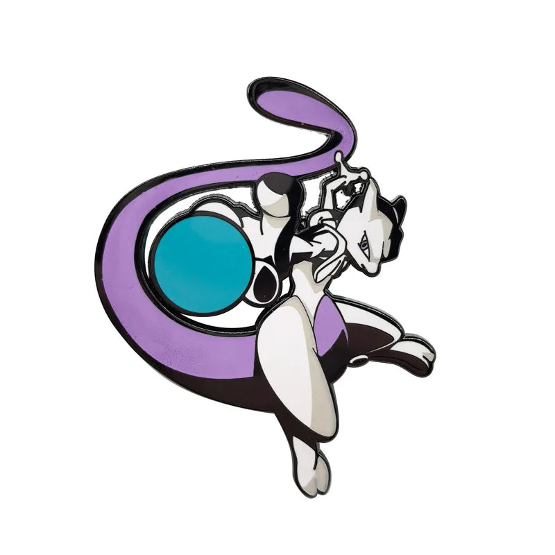 Pokemon Mewtwo Anime Enamel Pin Badge Cartoon Collectible Jewelry