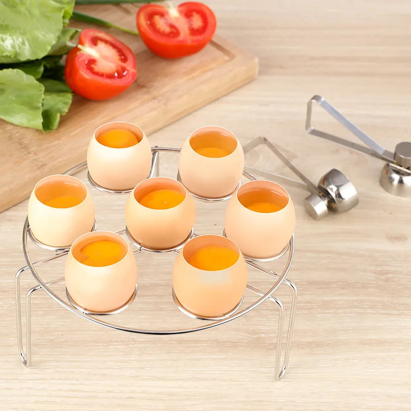Stainless Steel Egg Topper Cutter Egg Scissors for Boiled & Raw Eggs Kitchen Tool