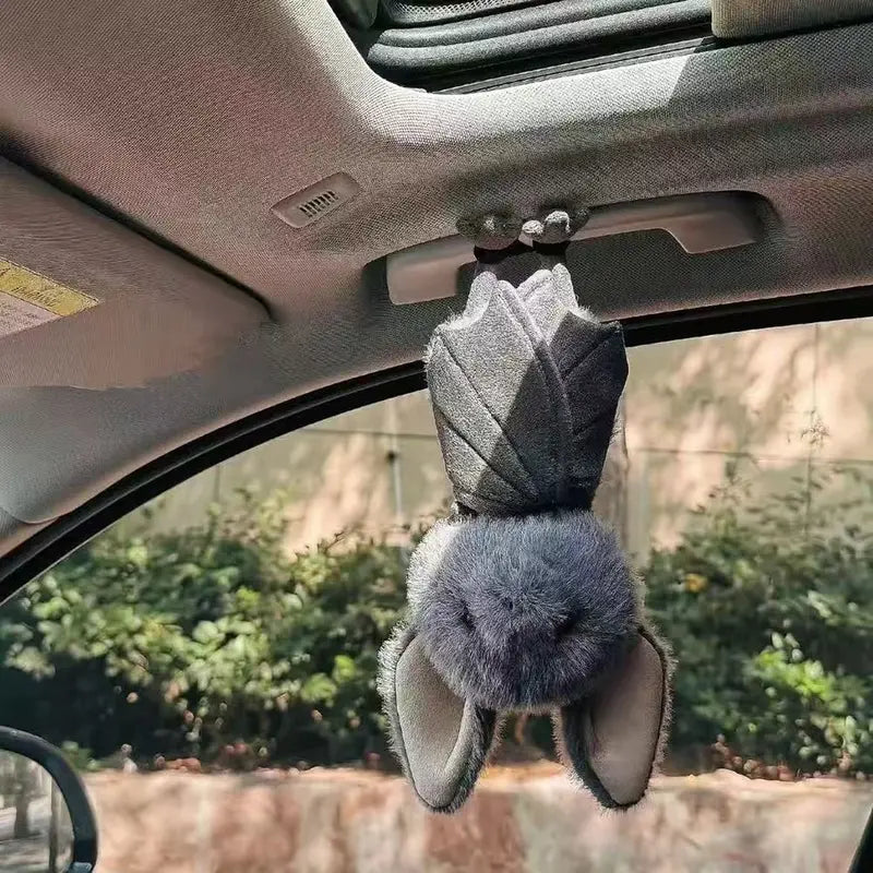 Cartoon Bat Plush Toy - 22cm Soft Stuffed Animal for Car Decor Halloween Gifts