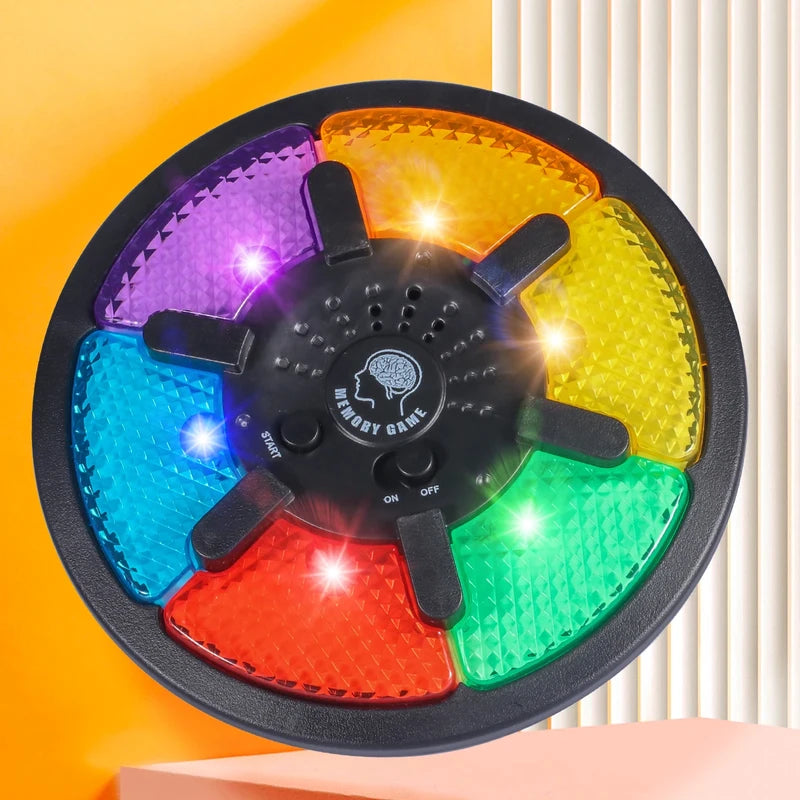 Electronic Memory Game Machine for Kids & Teens - Light & Sound Puzzle