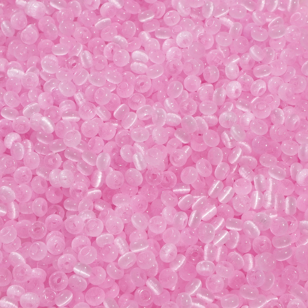 Colorful Glass Rice Beads for Jewelry Making - Cat Eye & Spacer Beads